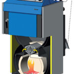 Zplynovací kotle na hnědouhelné brikety a černé uhlí