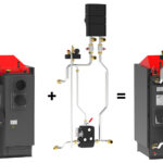 Connection of boilers ATMOS F1 – F4