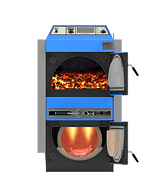 Zplynovací kotle na hnědouhelné brikety a černé uhlí