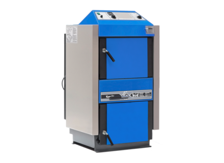 Nueva caldera de gasificación de carbón (leña) KOMBI – C15S