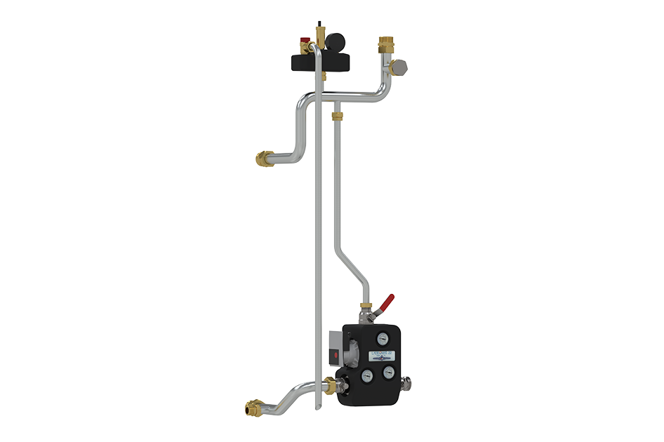 Connection of boilers ATMOS F21 – F22 (boiler circuit)