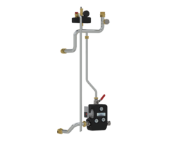 Conexión de calderas ATMOS F21 – F22 (sólo circuito de caldera)