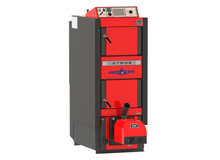 New combined gasification boiler for wood and pellets DC40SPT