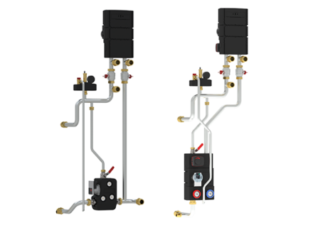 Conexión de calderas
